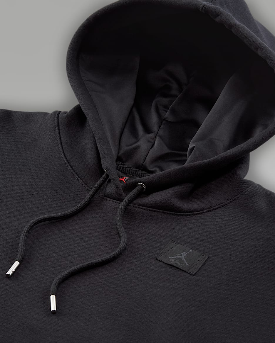 Jordan Flight Fleece Women s Satin Lined Pullover Hoodie. Nike ID